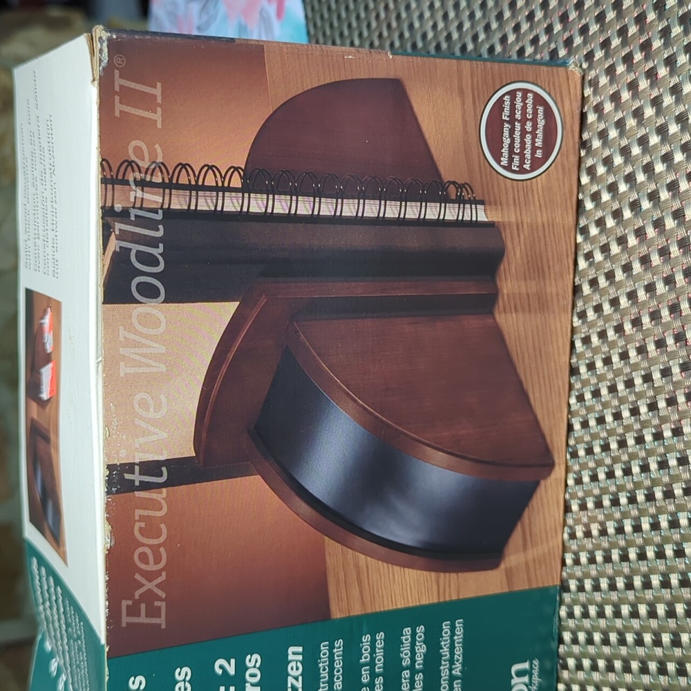 Executive wood line bookends